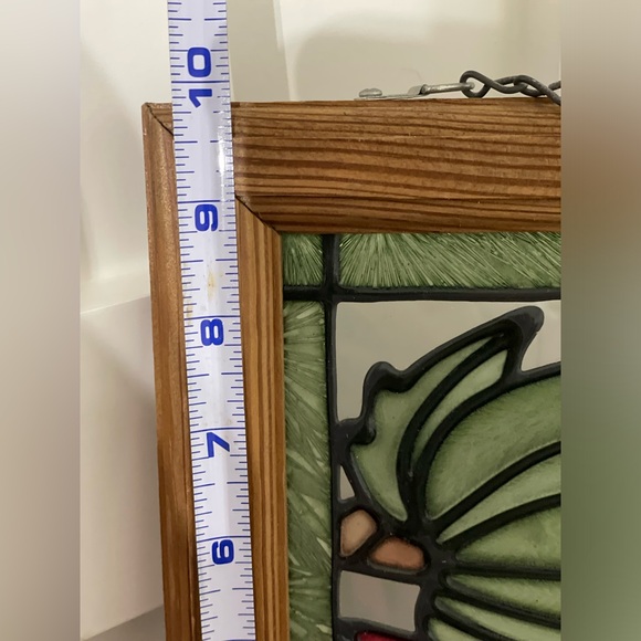 Farmhouse faux stained glass! Beautiful watermelon picture! - Picture 3 of 6